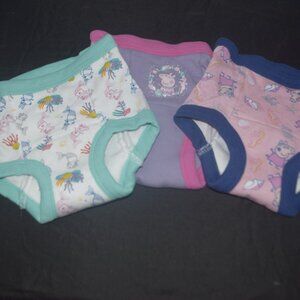 Peppa Pig Toddler Girls' 3pk Training Panties 2T